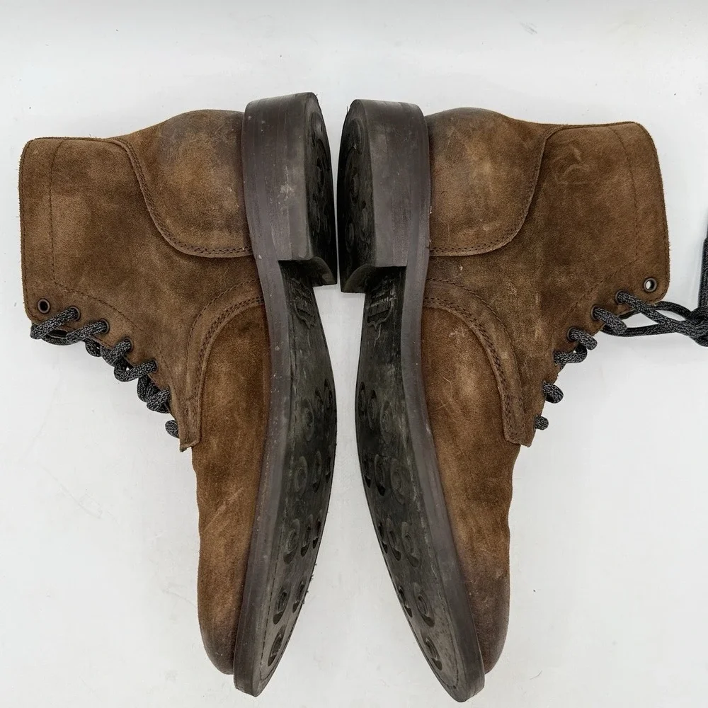 Thursday Boot Company President Boots Brown Leather US Men's 10